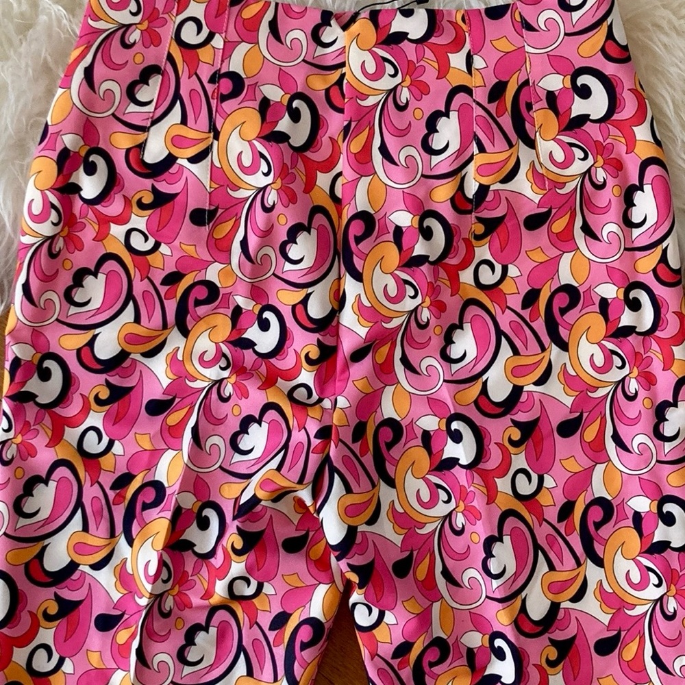NWOT Zara High-Waist Barbie-Core Slim Trousers - Picture 8 of 13